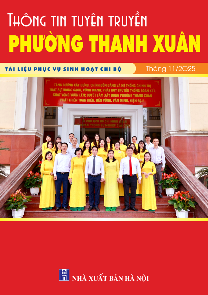 Thông tin tuyên truyền phường Thanh Xuân tháng 11 năm 2025