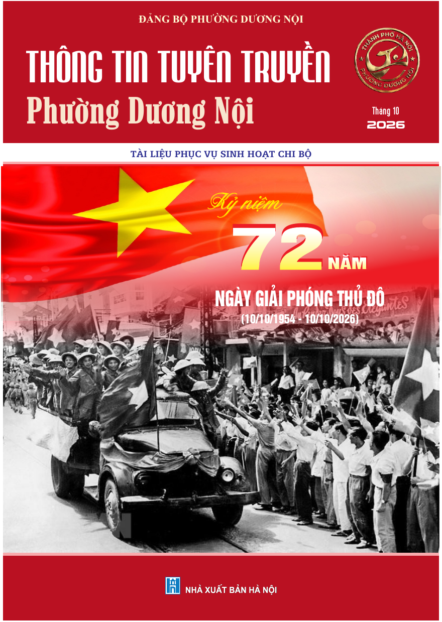 Thông tin tuyên truyền phường Dương Nội - Tháng 10/2026