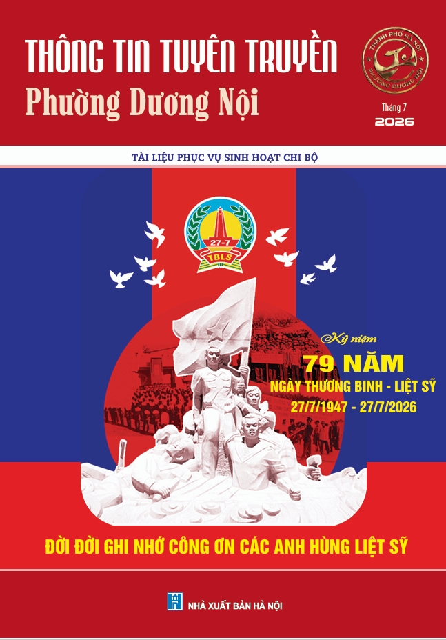 Thông Tin Tuyên Truyền
phường Dương Nội tháng 7 năm 2026