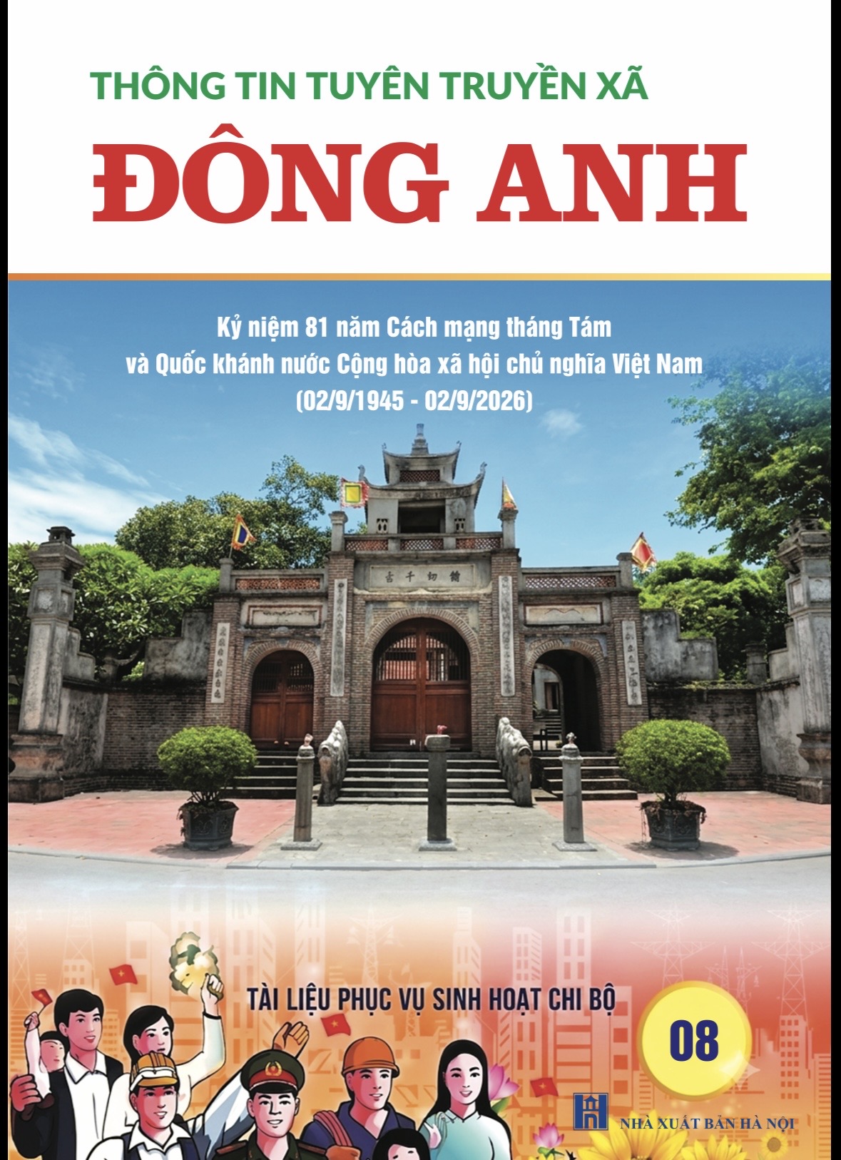Thông tin tuyên truyền xã Đông Anh tháng 8 năm 2026