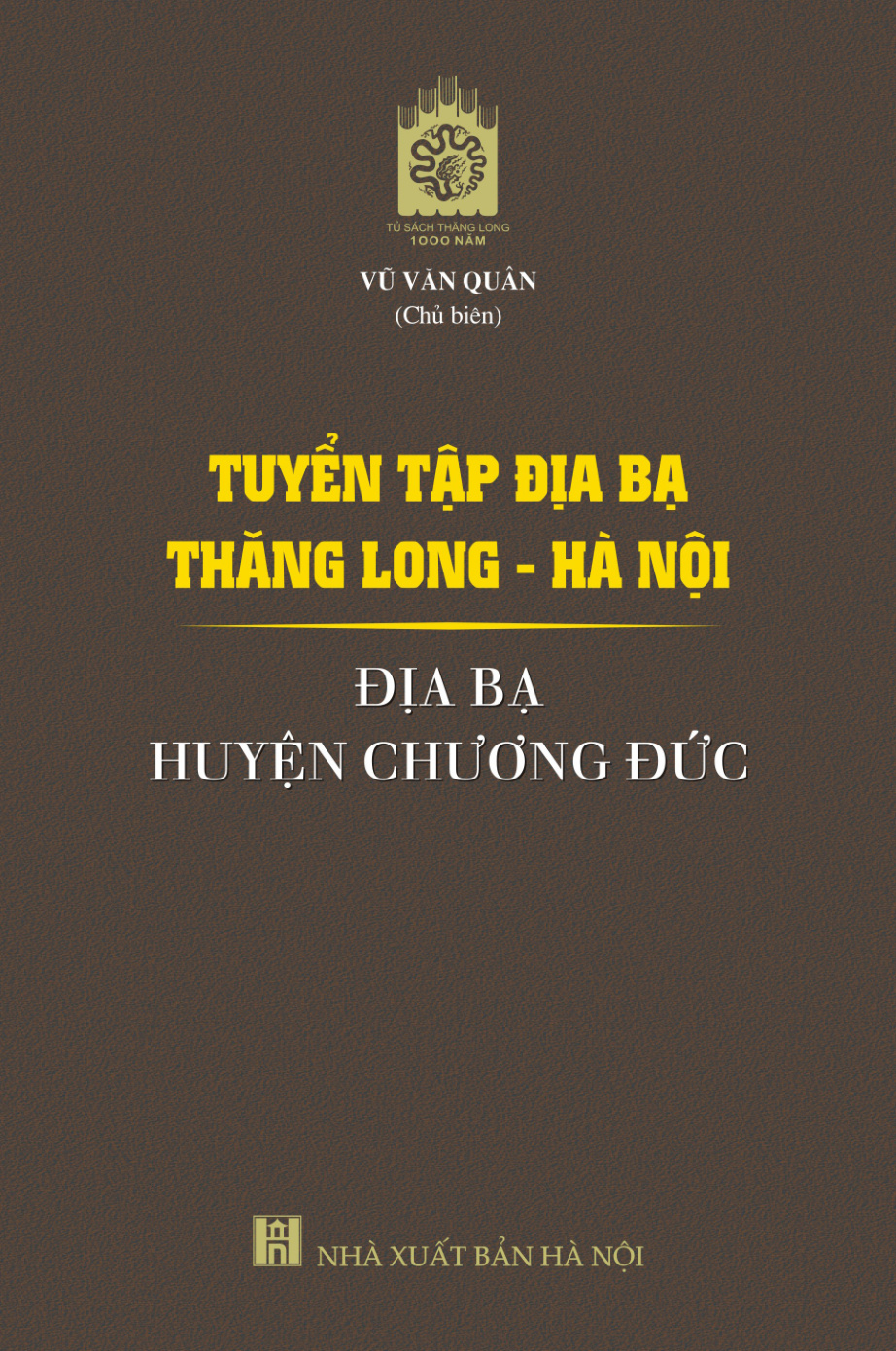 Tuyển tập địa bạ Thăng Long - Hà Nội: địa bạ huyện Chương Đức
