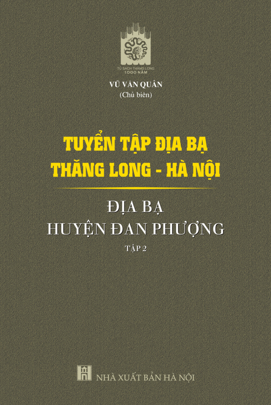 Tuyển tập địa bạ Thăng Long - Hà Nội - địa bạ huyện Đan Phượng - tập 2