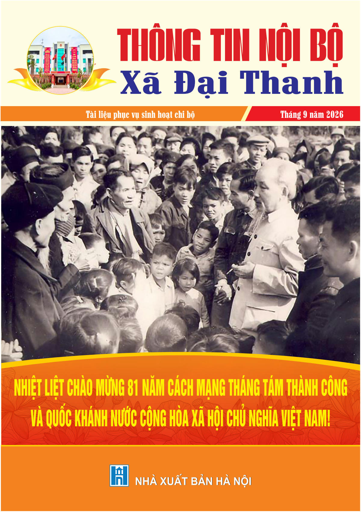 Thông tin nội bộ xã Đại Thanh tháng 9 năm 2026