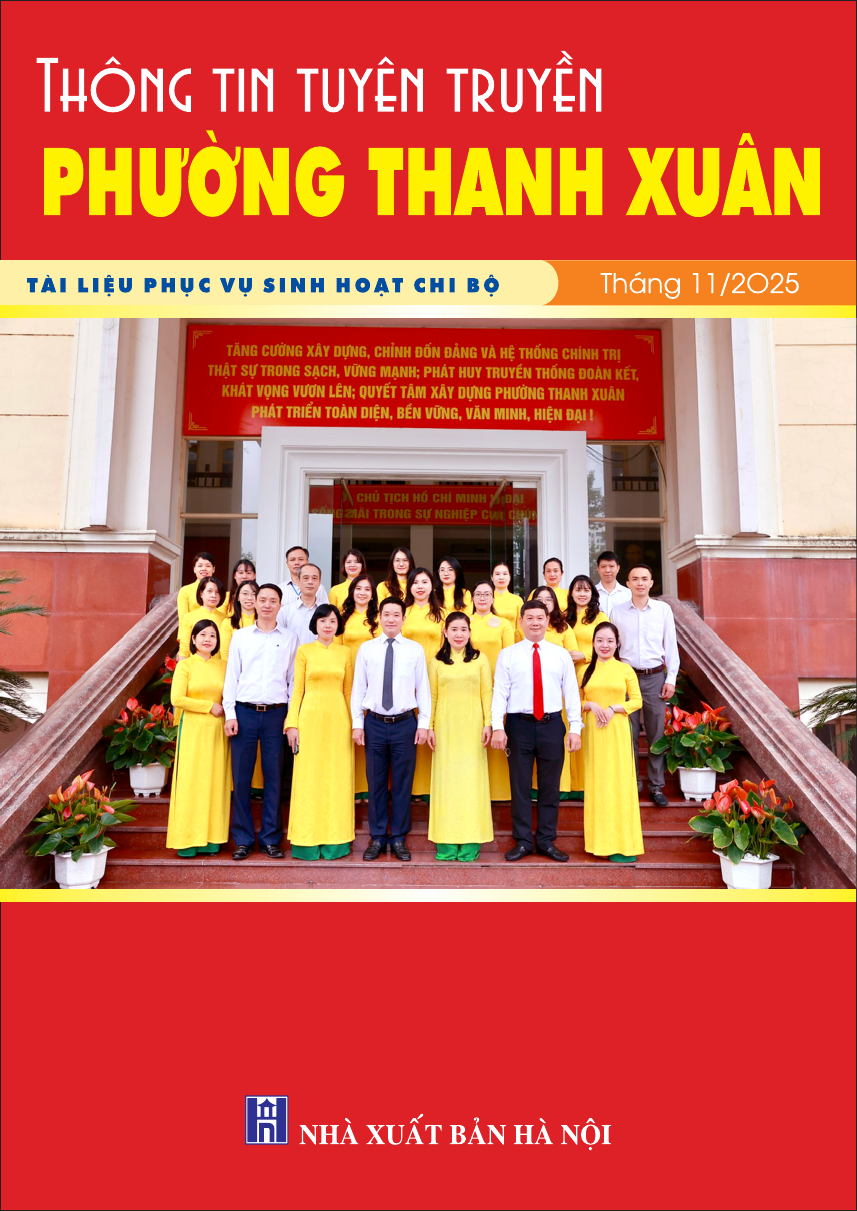 Thông tin tuyên truyền phường Thanh Xuân tháng 11 năm 2025
