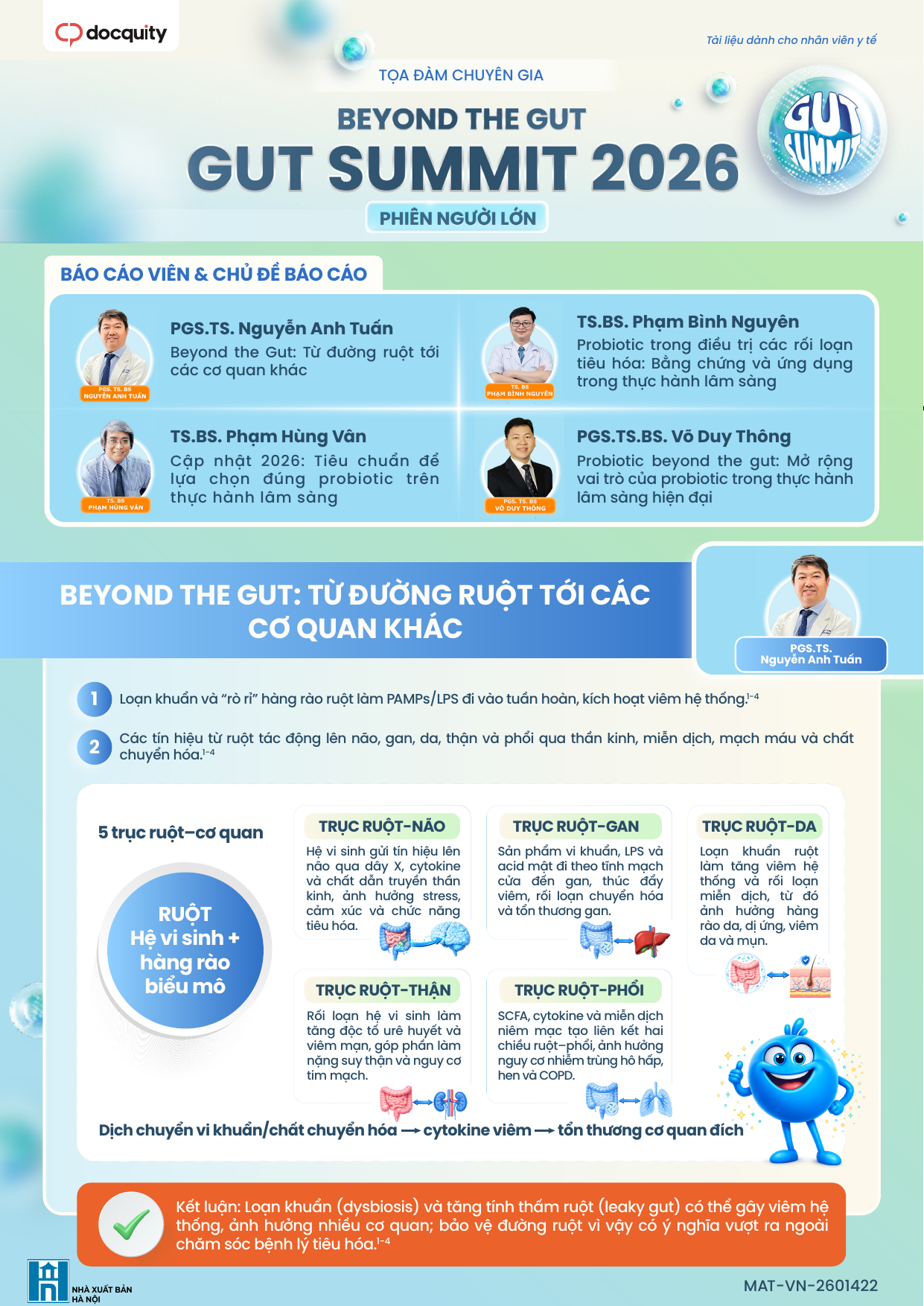 Hội thảo khoa học Beyond the gud - Gud summit 2026 probiotic - Phiên người lớn