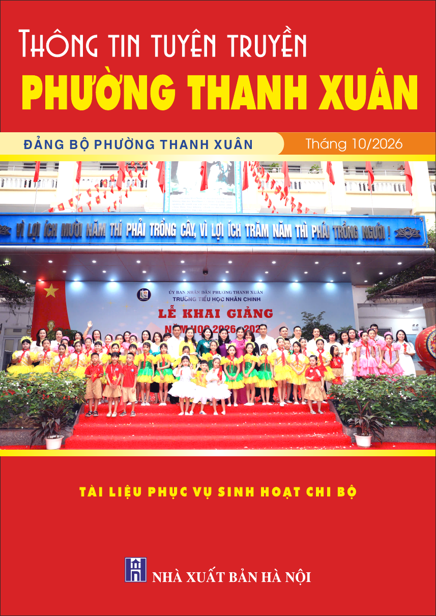 Thông tin tuyên truyền phường Thanh Xuân - Tháng 10/2026