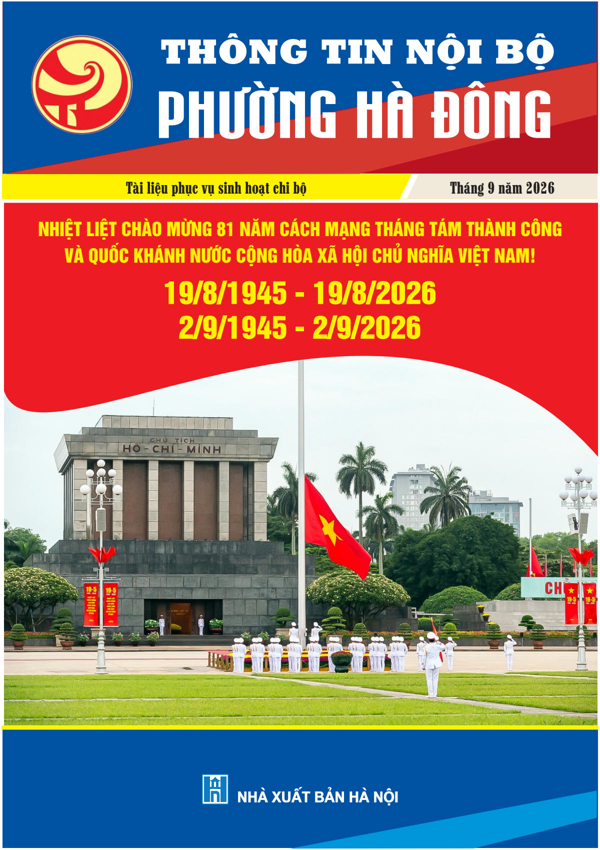 Thông tin nội bộ phường Hà Đông tháng 9 năm 2026