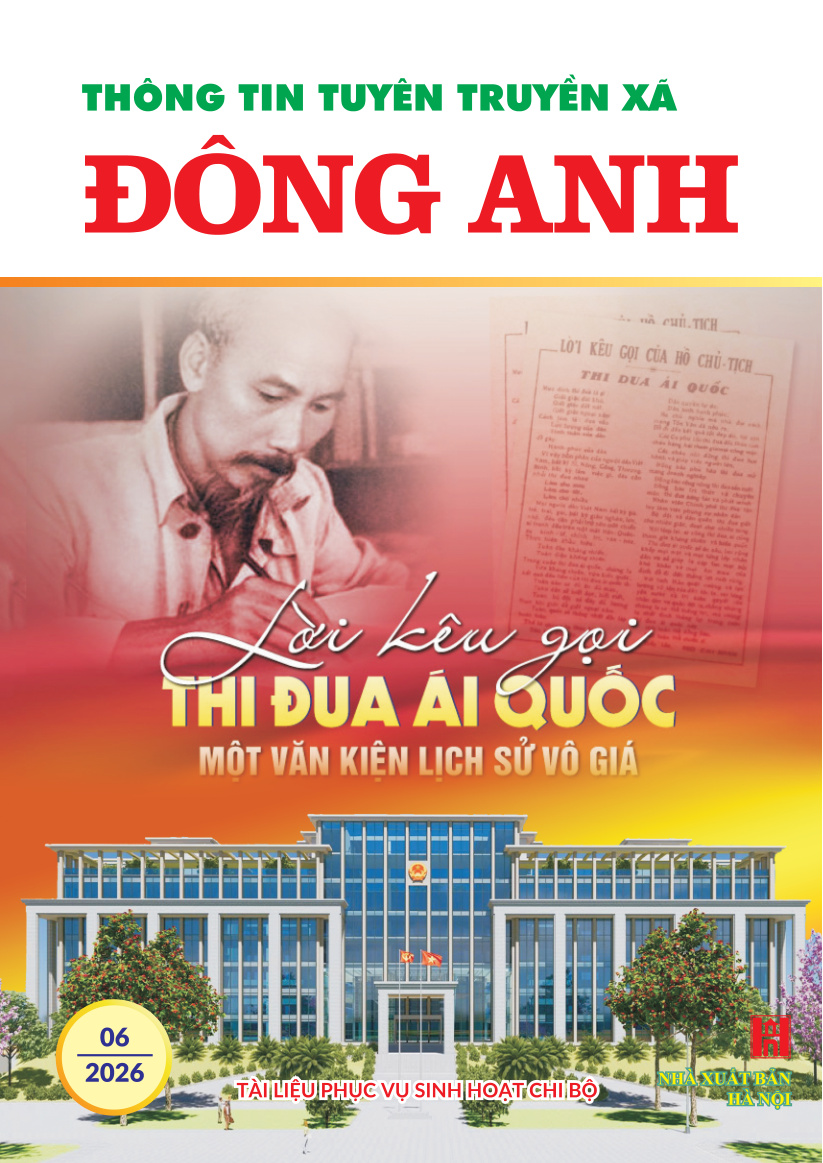 Thông tin tuyên truyền xã Đông Anh tháng 6 năm 2026