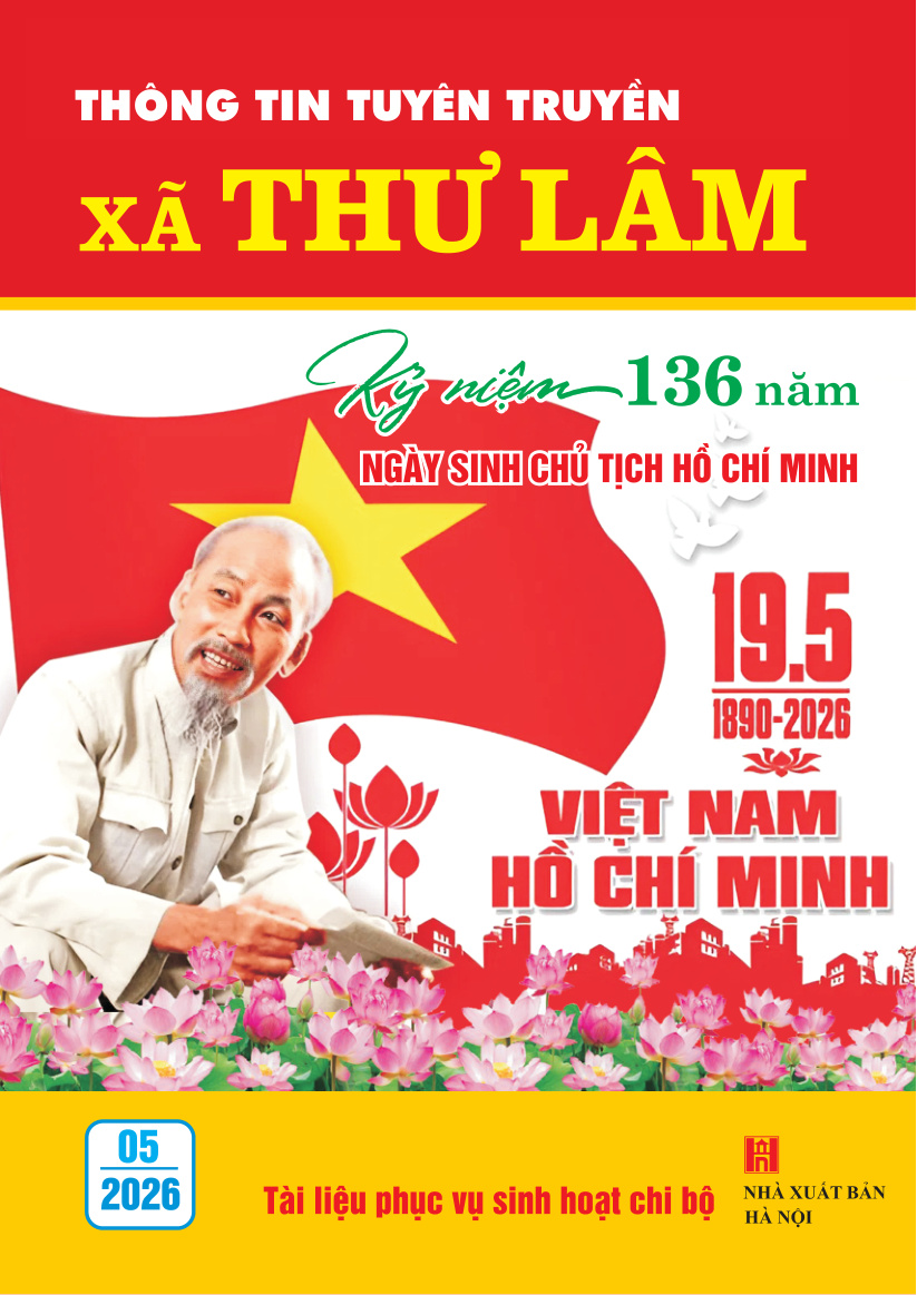 Thông tin tuyên truyền xã Thư Lâm tháng 5 năm 2026
