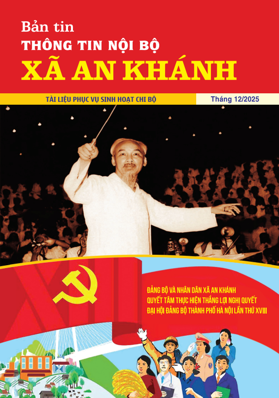 Bản tin thông tin nội bộ Xã An Khánh tháng 12 năm 2025