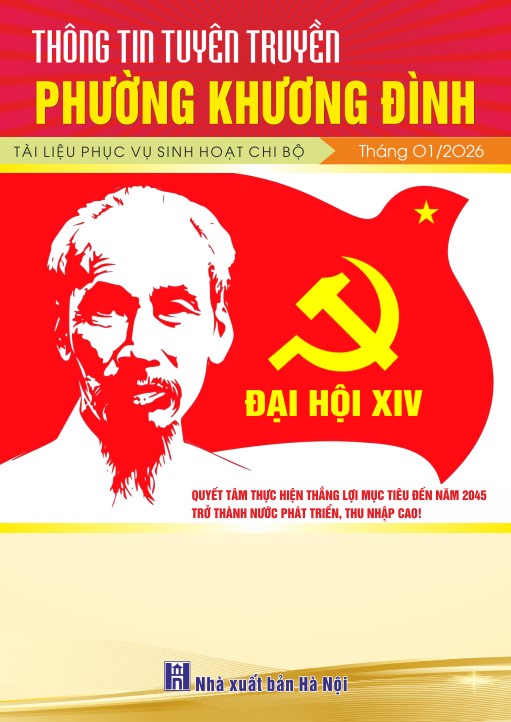 Thông tin tuyên truyền phường Khương Đình tháng 1 năm 2026