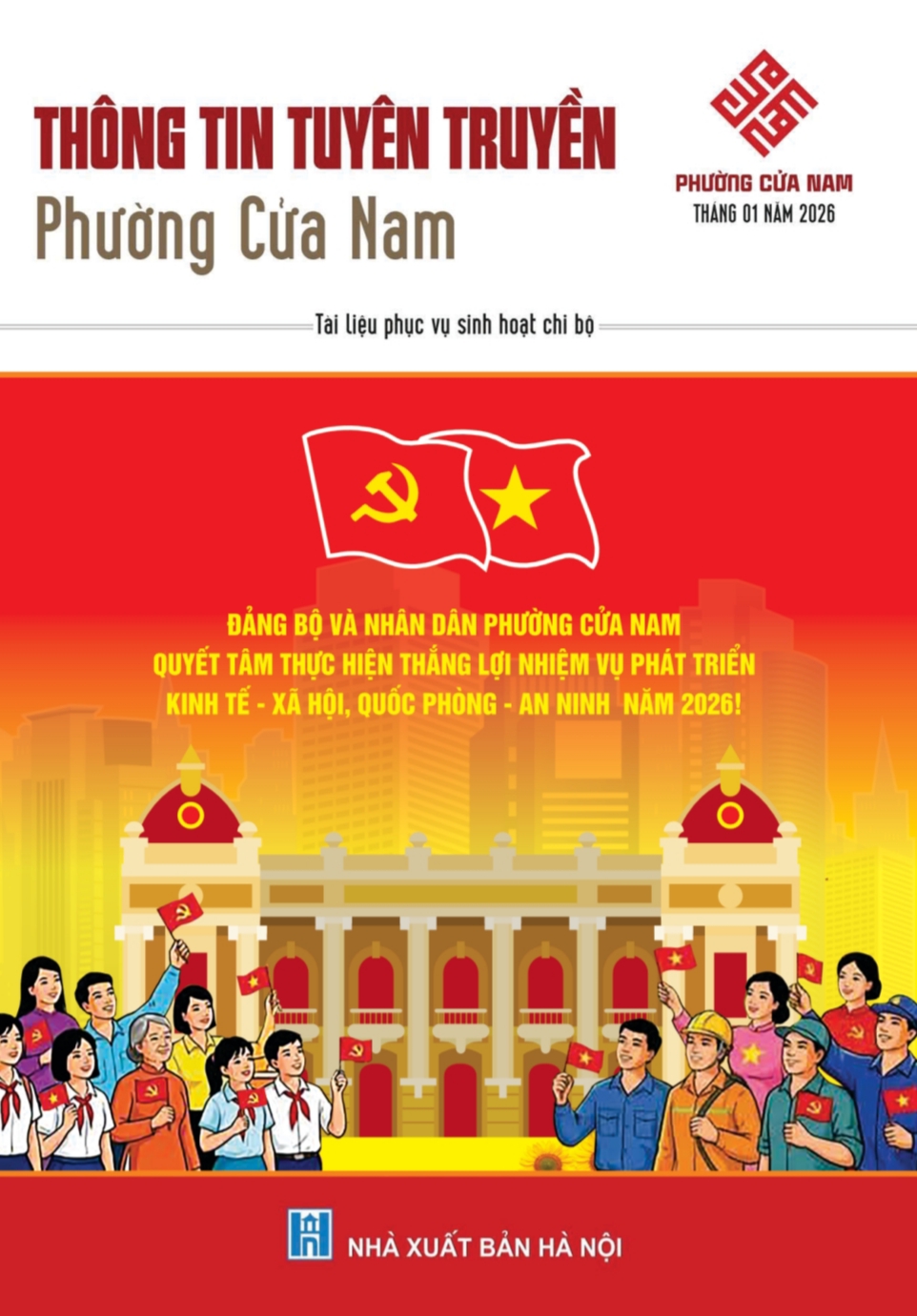 Thông tin tuyên truyền phường Cửa Nam tháng 1 năm 2026