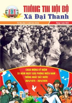 Thông tin nội bộ xã Đại Thanh tháng 4 năm 2026