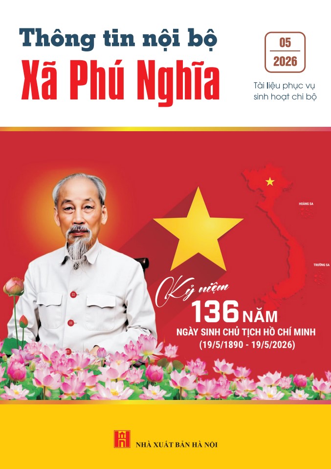 Thông tin nội bộ xã Phú Nghĩa tháng 5 năm 2026