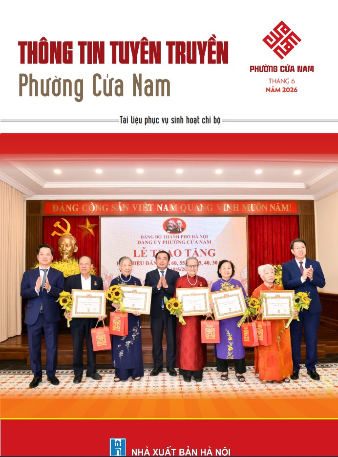Thông tin tuyên truyền phường Cửa Nam tháng 6 năm 2026