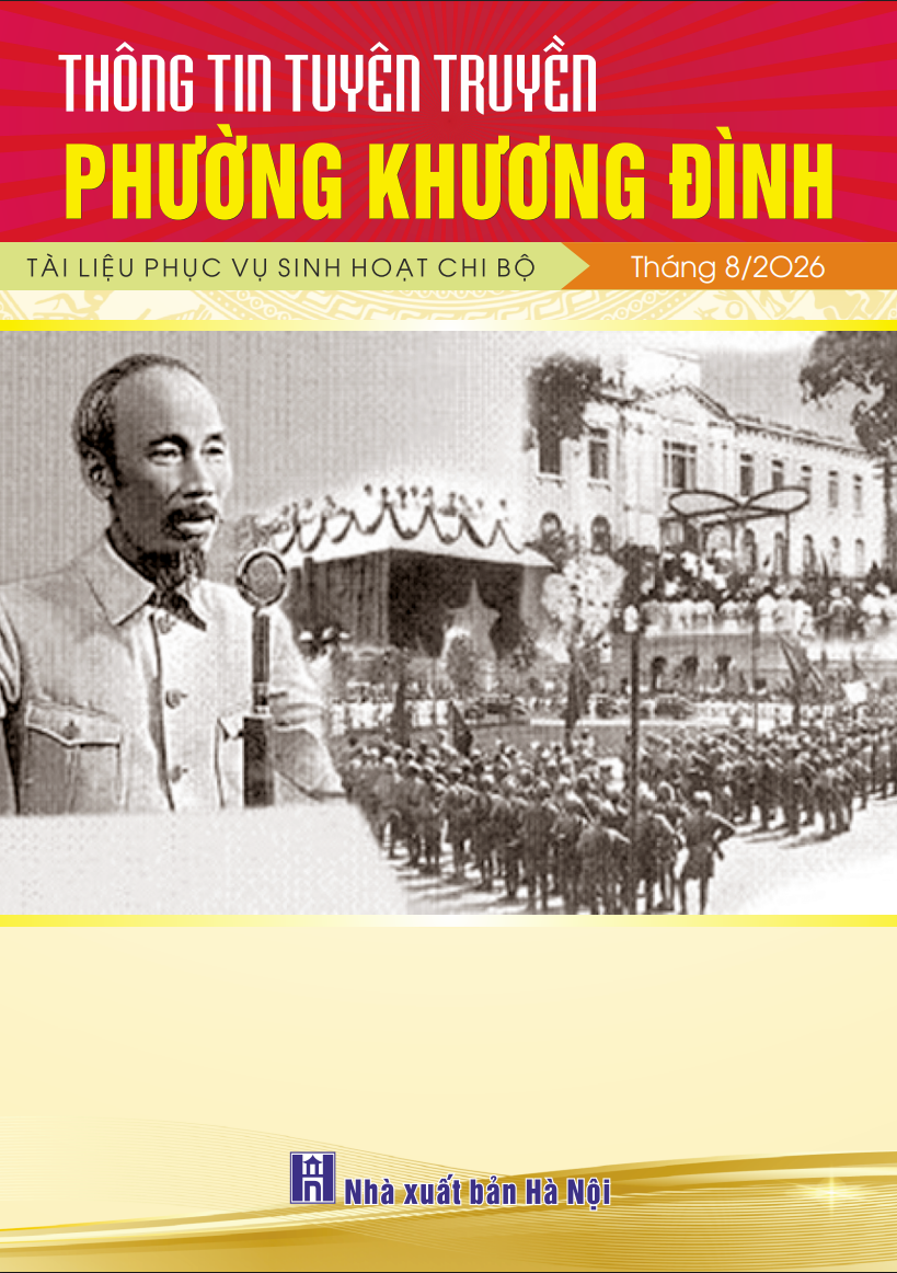Thông tin tuyên truyền phường Khương Đình tháng 8