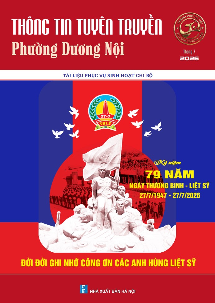 Thông tin tuyên truyền Phường Dương Nội tháng 7 năm 2026