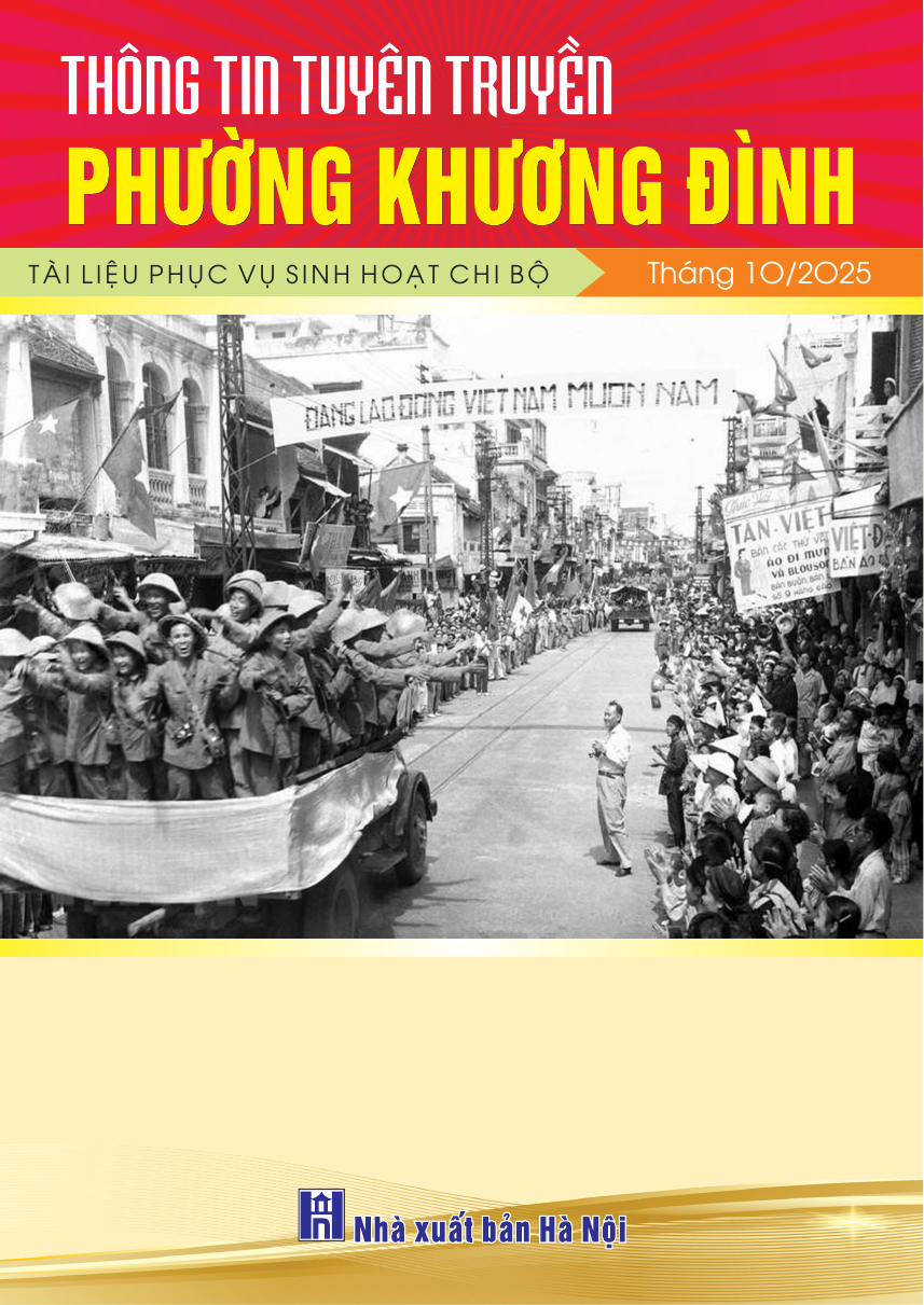 Thông tin tuyên truyền phường Khương Đình tháng 10 năm 2025