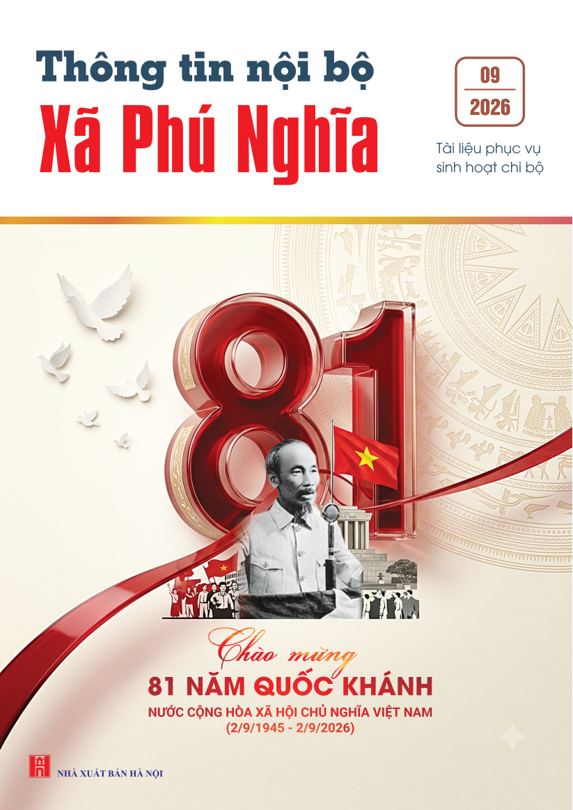Thông tin nội bộ xã Phú Nghĩa tháng 9 năm 2026