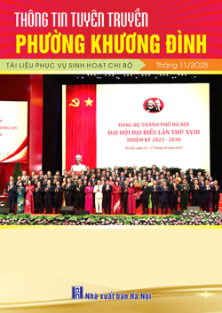 Thông tin tuyên truyền phường Khương Đình tháng 11 năm 2025