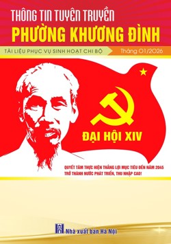 Thông tin tuyên truyền phường Khương Đình tháng 1 năm 2026