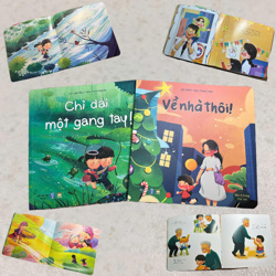 GIỚI THIỆU SÁCH: NHÀ Ở TRONG TIM CON (Gồm hai cuốn: “Về Nhà Thôi” & “Chỉ Dài Một Gang Tay”)