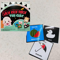 👶🎨 SÁCH KÍCH THÍCH THỊ GIÁC – MÓN QUÀ ĐẦU ĐỜI CHO TRẺ SƠ SINH
