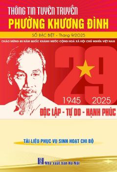 Thông tin tuyên truyền phường Khương Đình - đặc biệt tháng 9