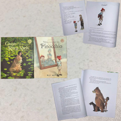 📚✨ TỦ SÁCH VĂN HỌC KINH ĐIỂN DÀNH CHO THIẾU NHI 🌿“Chuyện Rừng Xanh” & 🎭 “Những cuộc phiêu lưu của cậu nhóc Pinocchio”