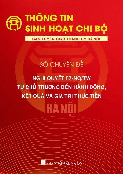 Thông tin sinh hoạt chi bộ - Chuyên đề quý 3 năm 2026