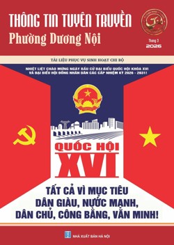 Thông tin tuyên truyền phường Dương Nội tháng 3 năm 2026