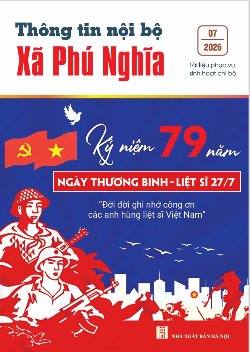 Thông tin nội bộ Xã Phú Nghĩa tháng 7 năm 2026