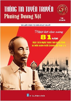 Thông tin tuyên truyền Phường Dương Nội tháng 8 năm 2026