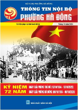Thông tin nội bộ Phường Hà Đông tháng 10 năm 2026