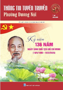 Thông tin tuyên truyền Phường Dương Nội tháng 4, 5 năm 2026