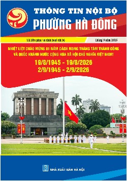 Thông tin nội bộ phường Hà Đông tháng 9 năm 2026