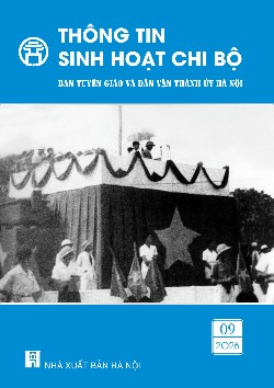 Thông tin sinh hoạt chi bộ ban tuyên giáo và dân vận thành ủy hà nội tháng 9 năm 2026